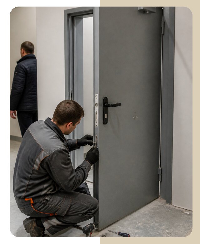 Ремонт противопожарной двери в Партизанске по цене 6976 р. | ДвериЛегко-Прт